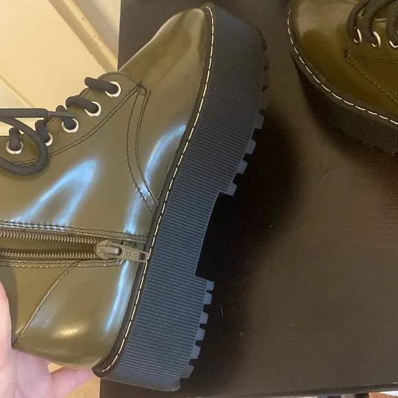 Divided Green platform boots size 36 - Picture 7 of 8
